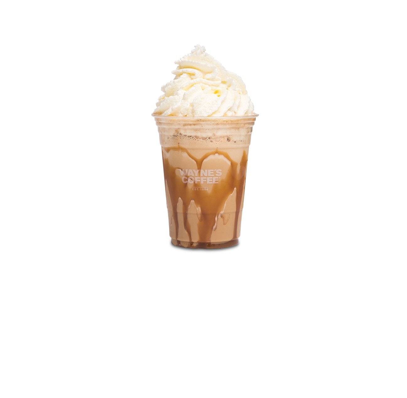 Salted Caramel Frappe Wayne's Coffee UK